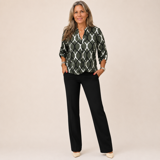 Blusa con diseño gráfico