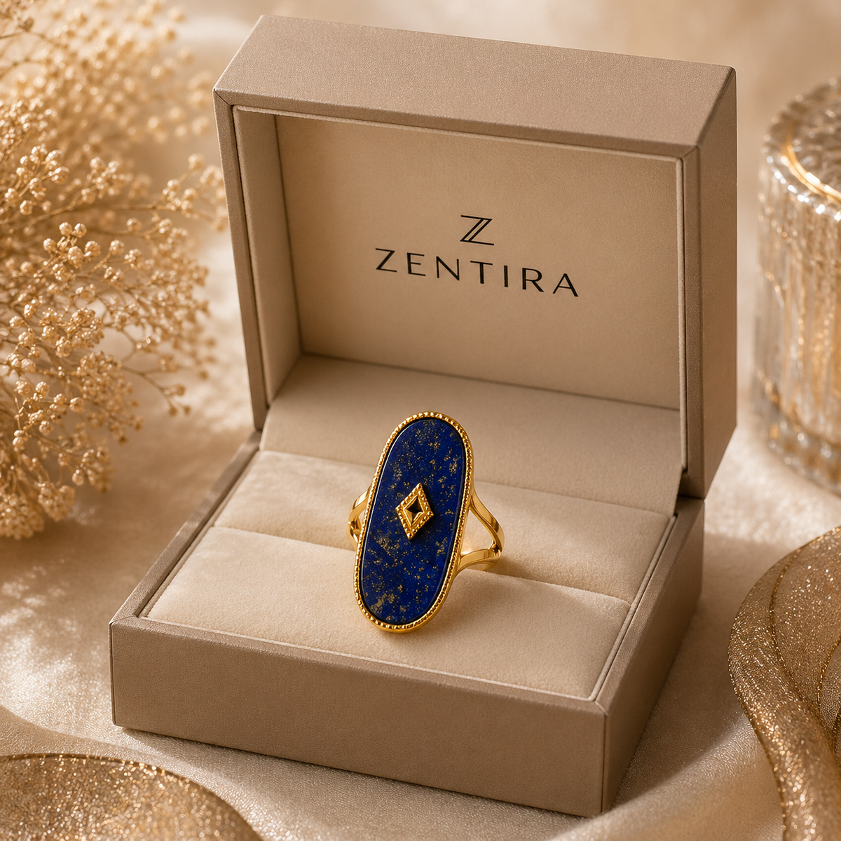 Anillo de lapislázuli