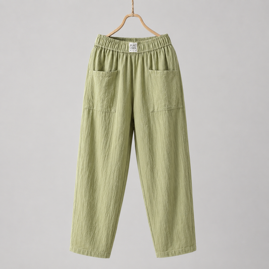 Pantalón holgado con bolsillos