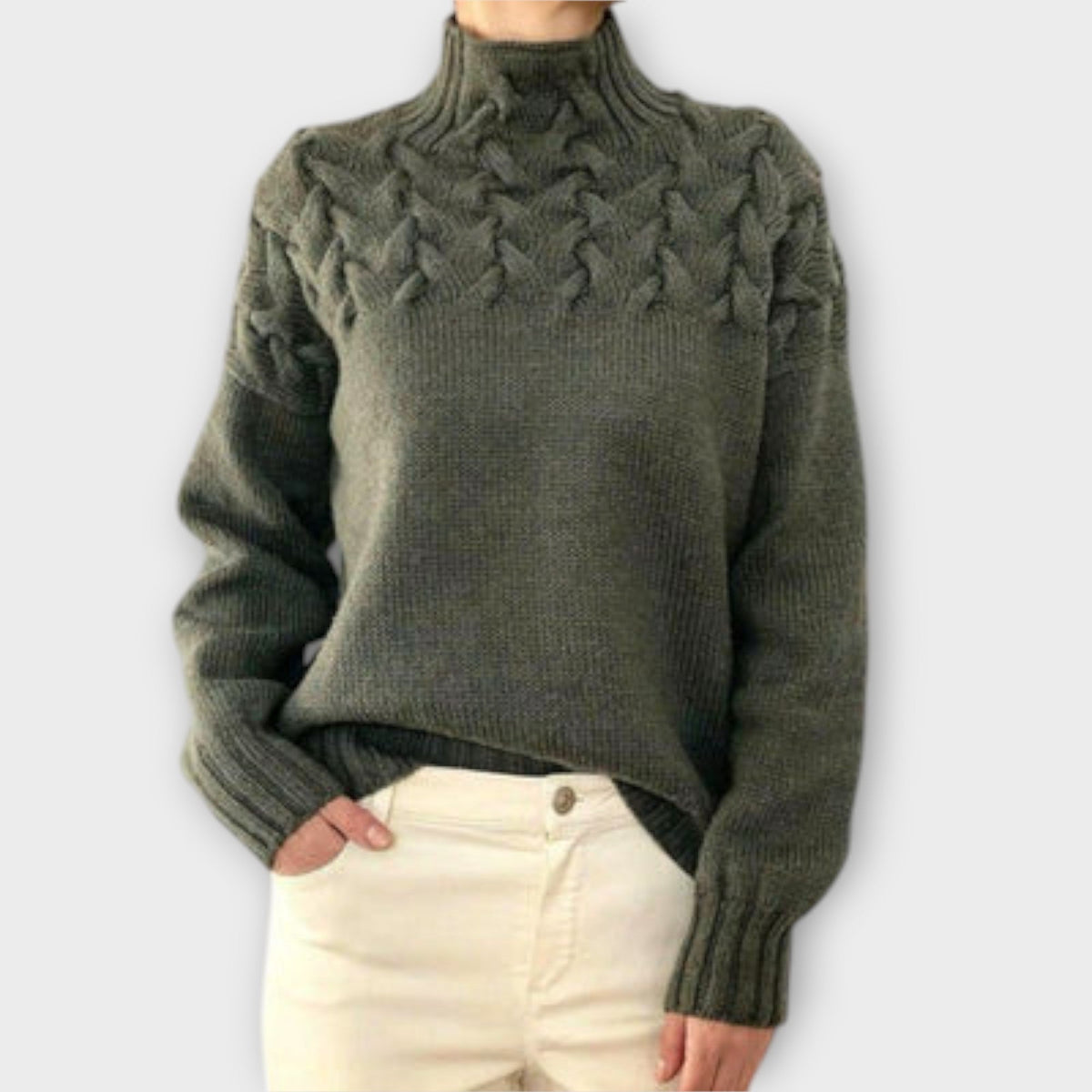 Suéter tejido de mujer