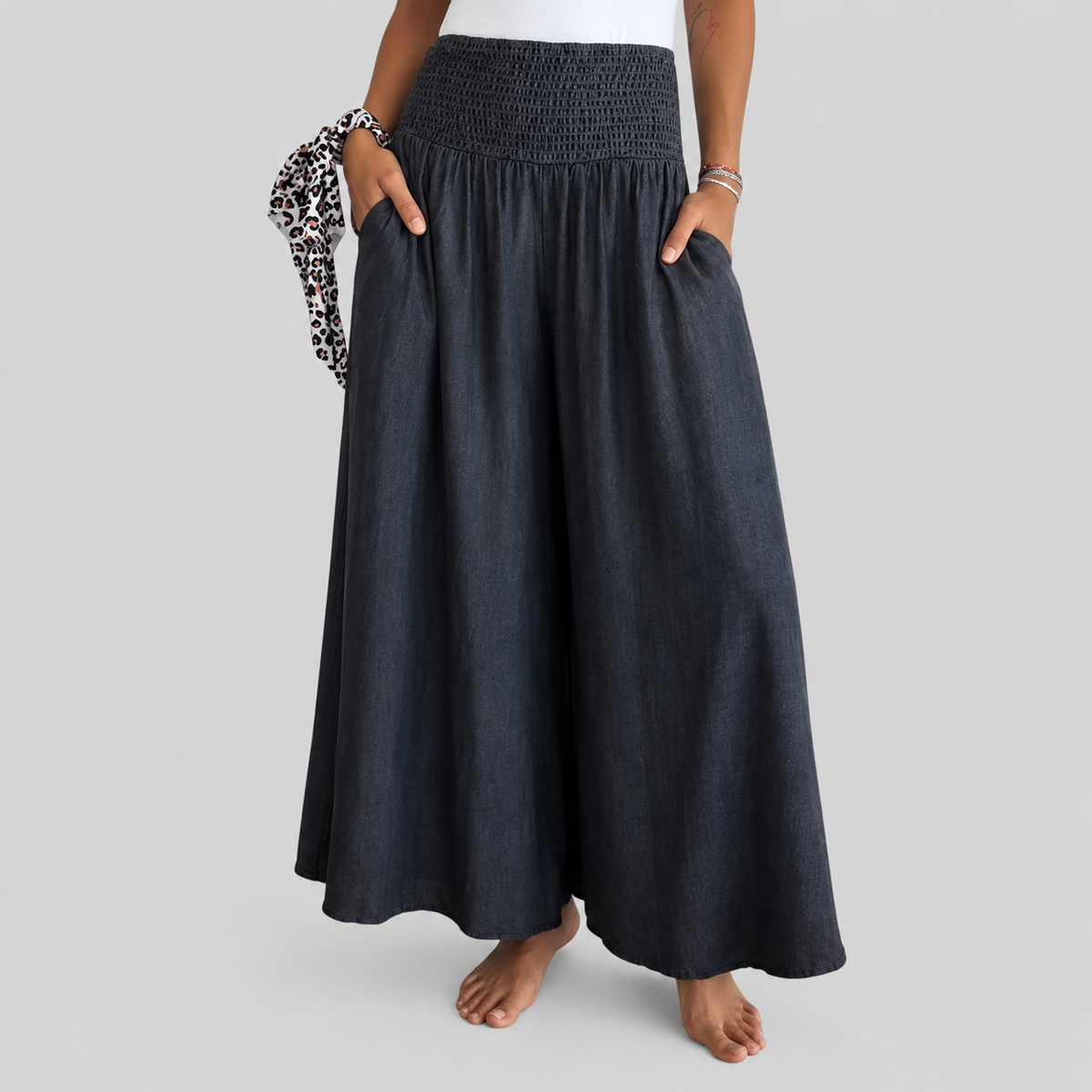 Pantalón con cintura elástica