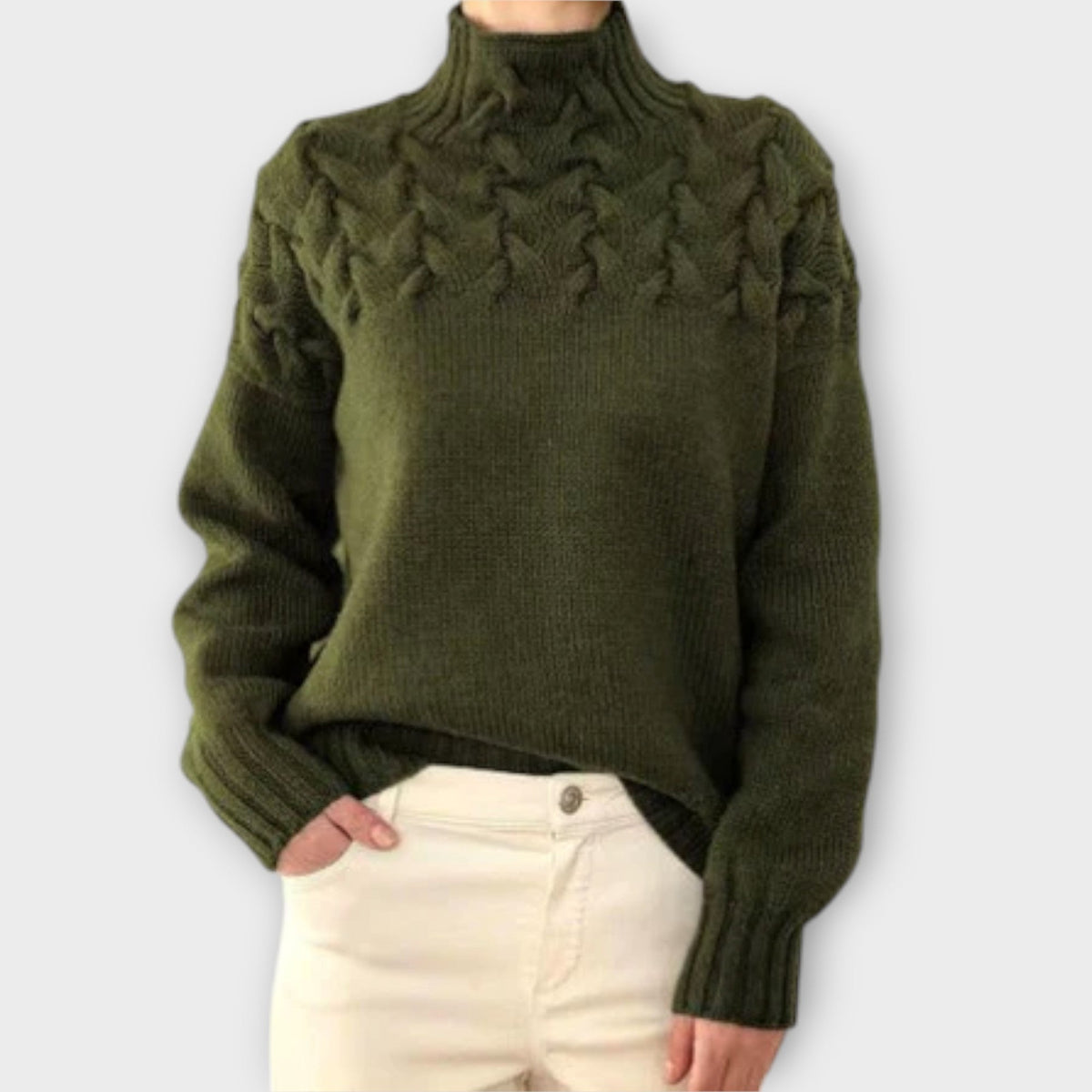 Suéter tejido de mujer