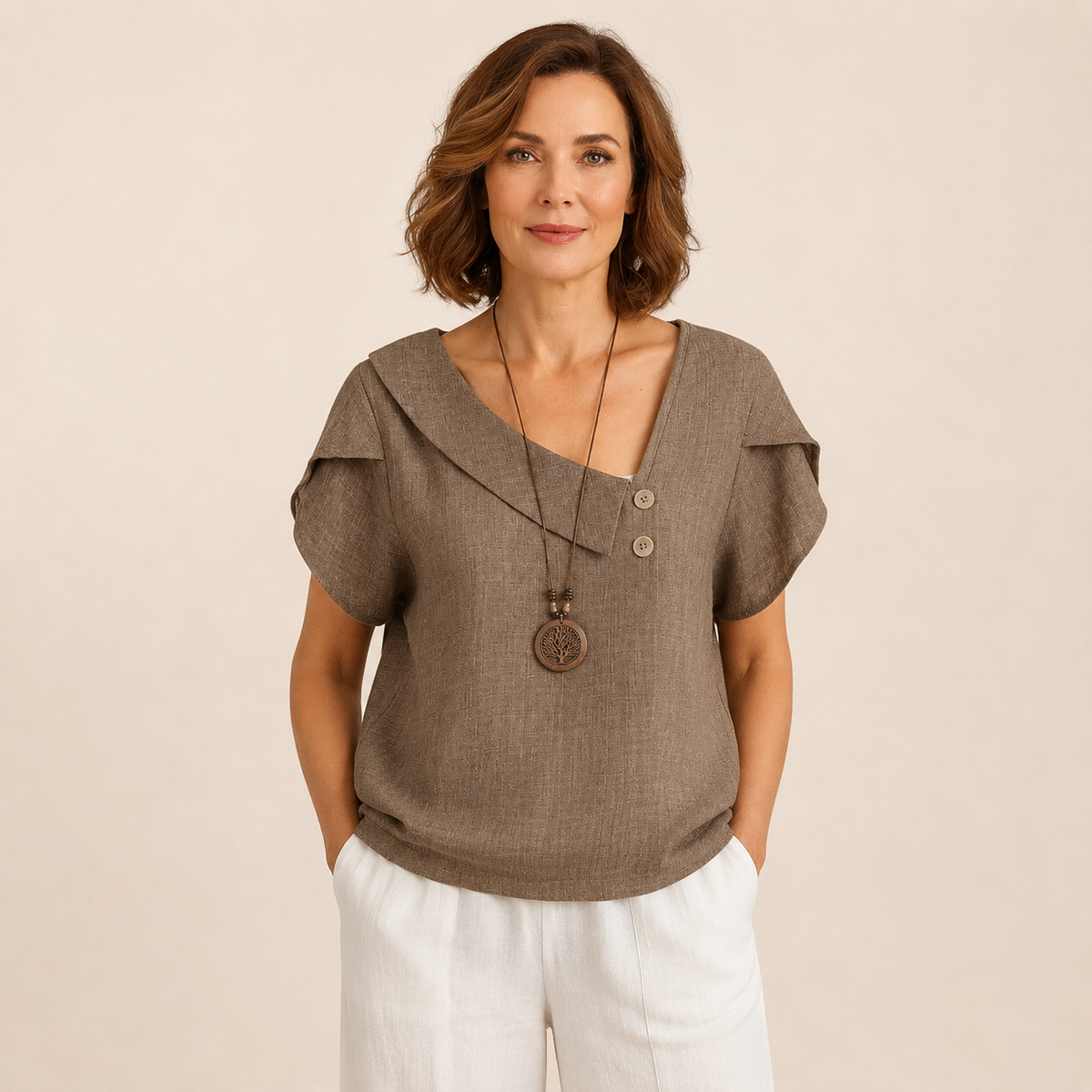 Blusa elegante y casual