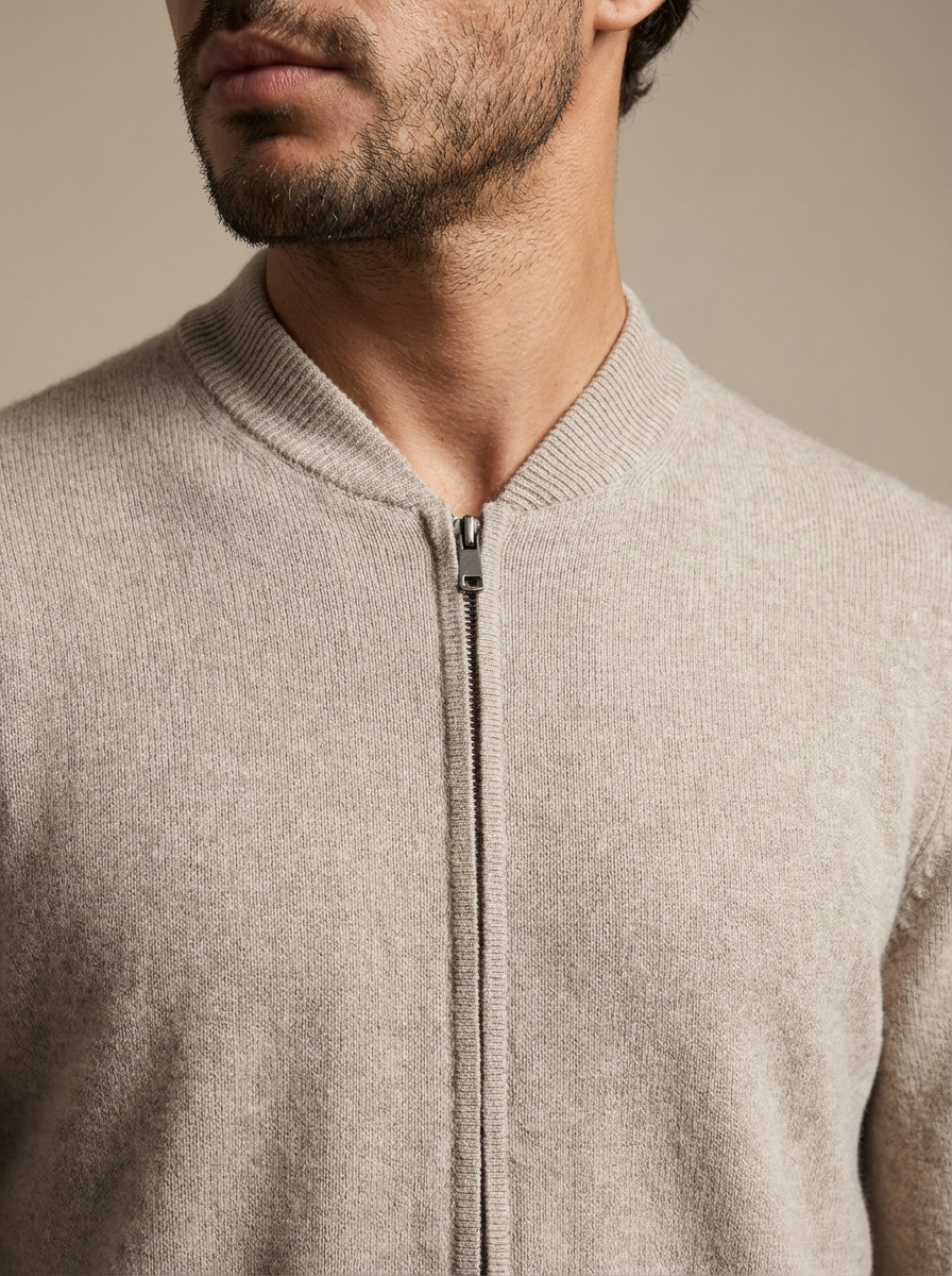 Norio Signature Set Beige | Two-Piece Knit Set