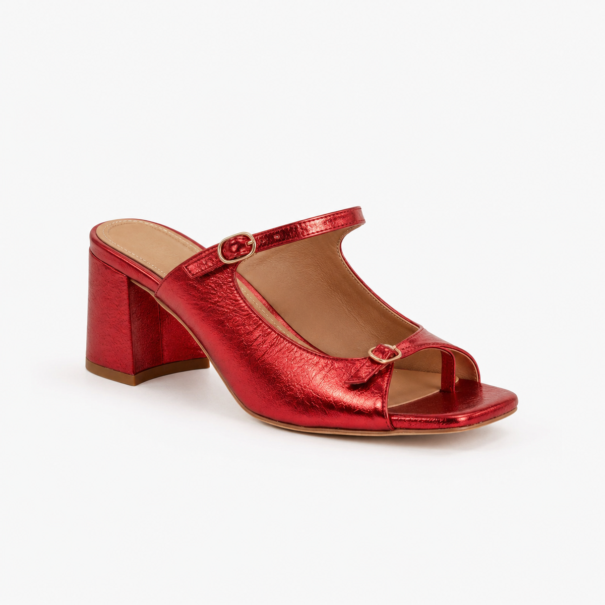 Sandalias elegantes de tacón