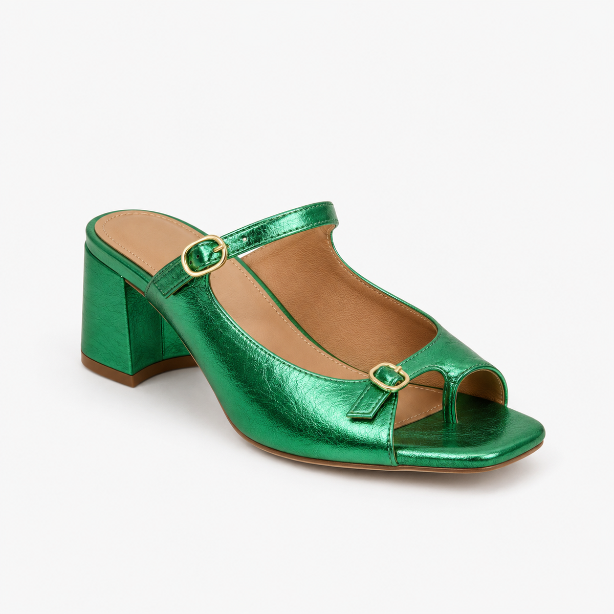 Sandalias elegantes de tacón