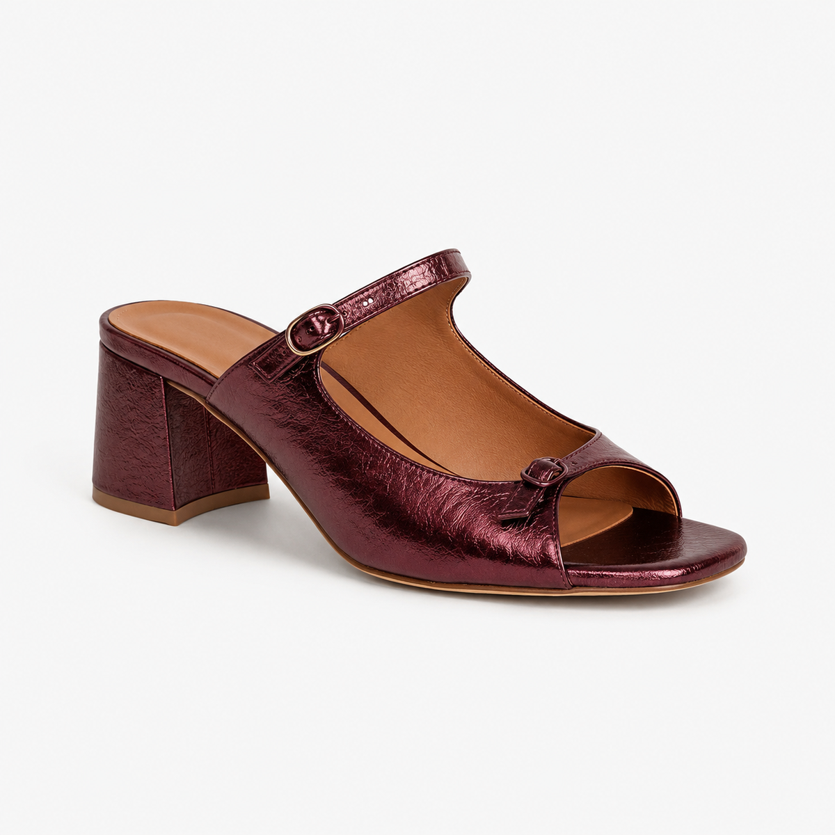 Sandalias elegantes de tacón