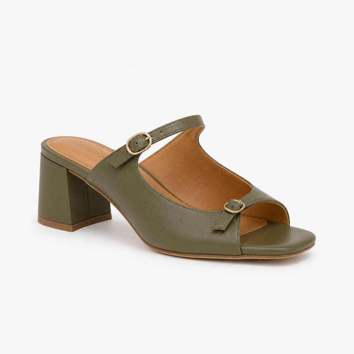 Sandalias elegantes de tacón