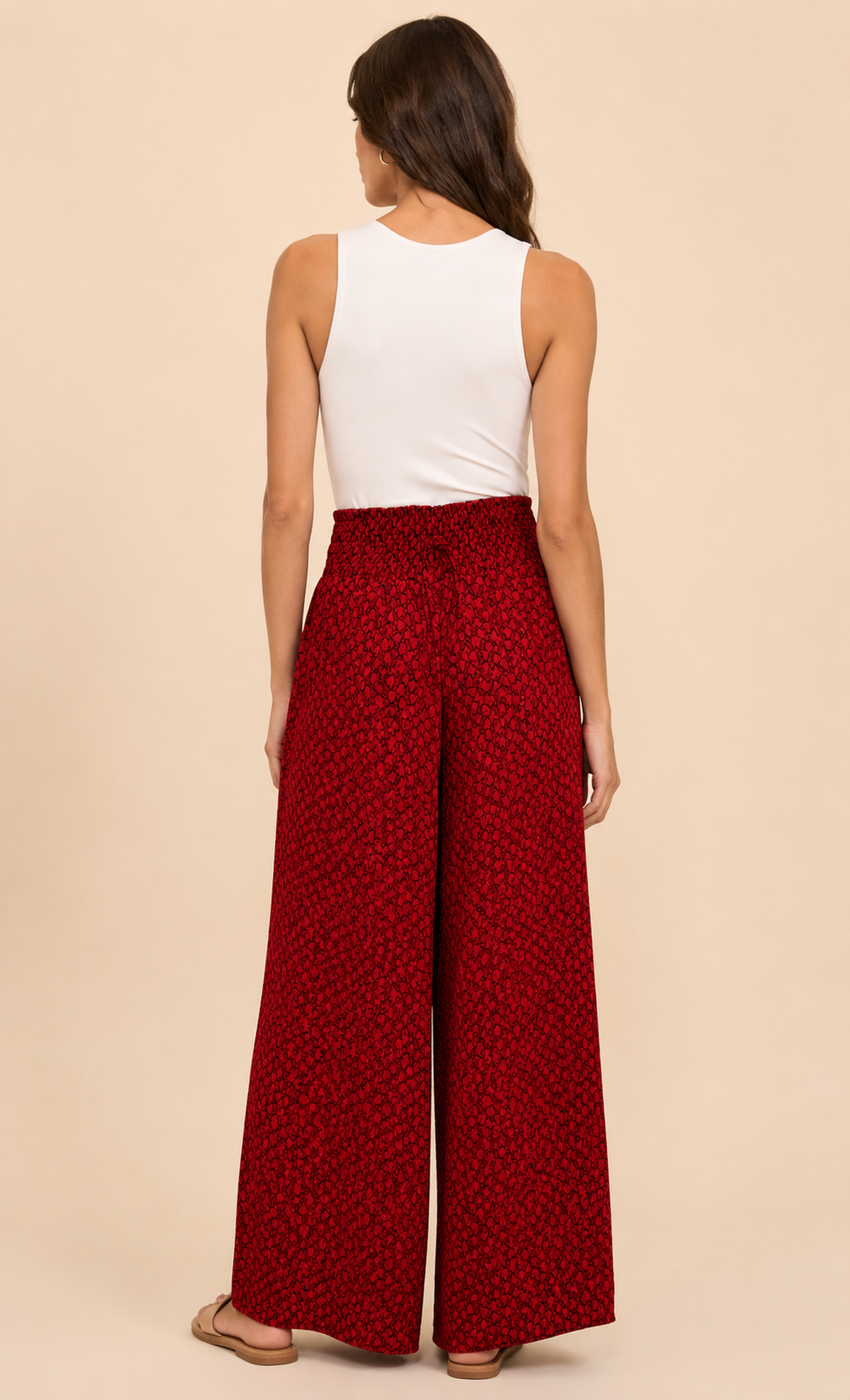 Pantalones de pierna ancha