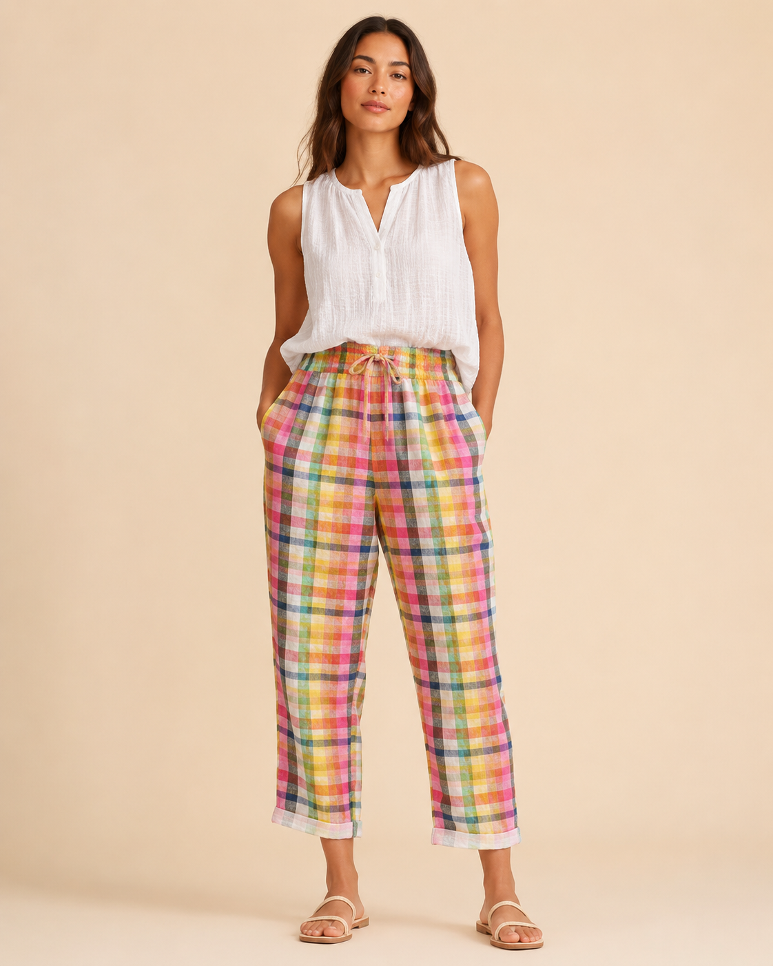 Pantalones de rayas