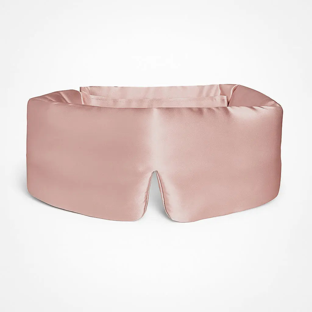 Silk Sleep Mask in Rose Gold