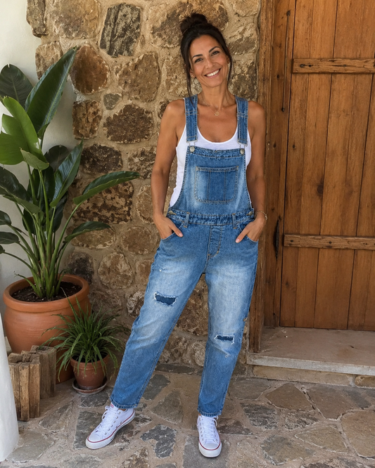 Mono casual de mezclilla