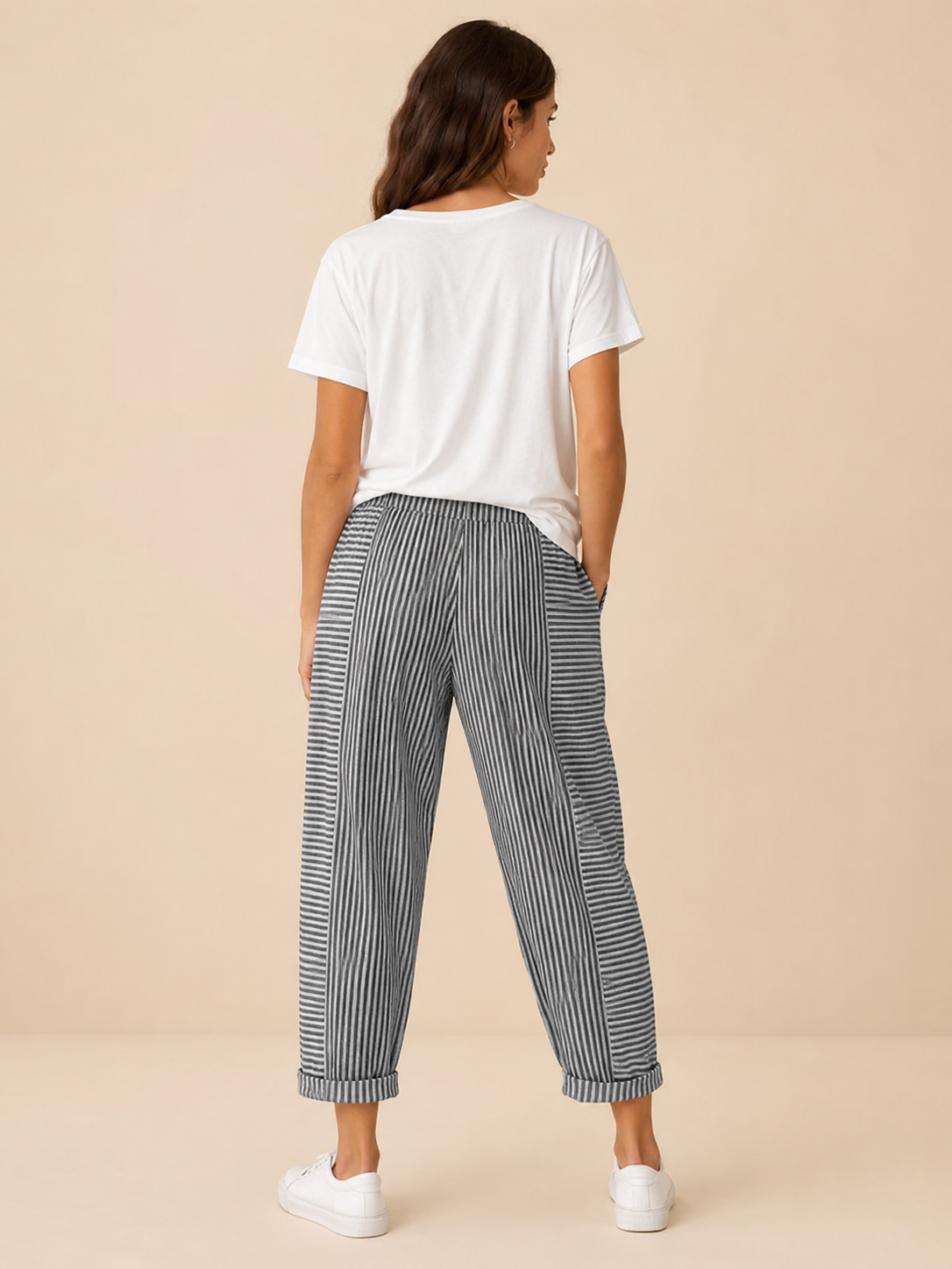 Pantalones de verano con corte amplio