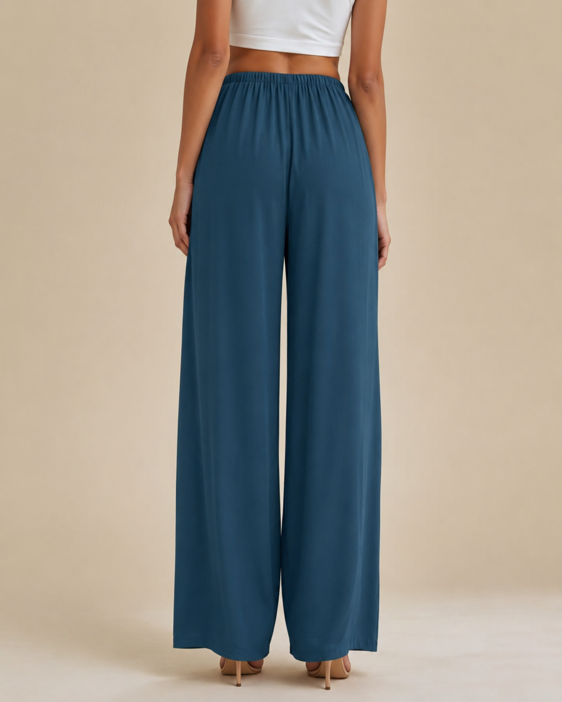 Pantalones de pierna ancha veraniegos