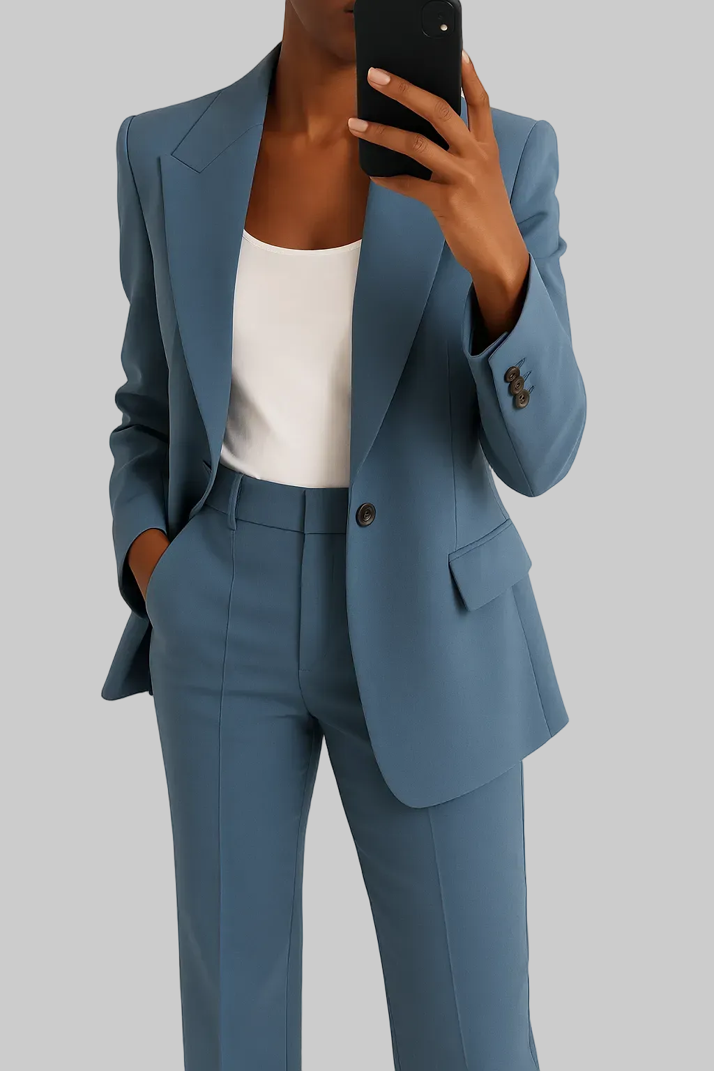 Traje de dos piezas para mujer