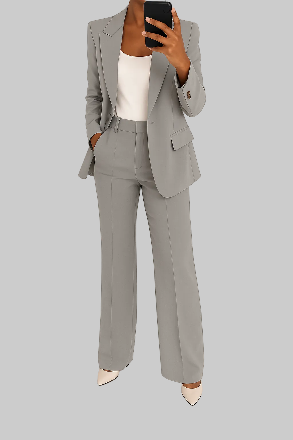 Traje de dos piezas para mujer