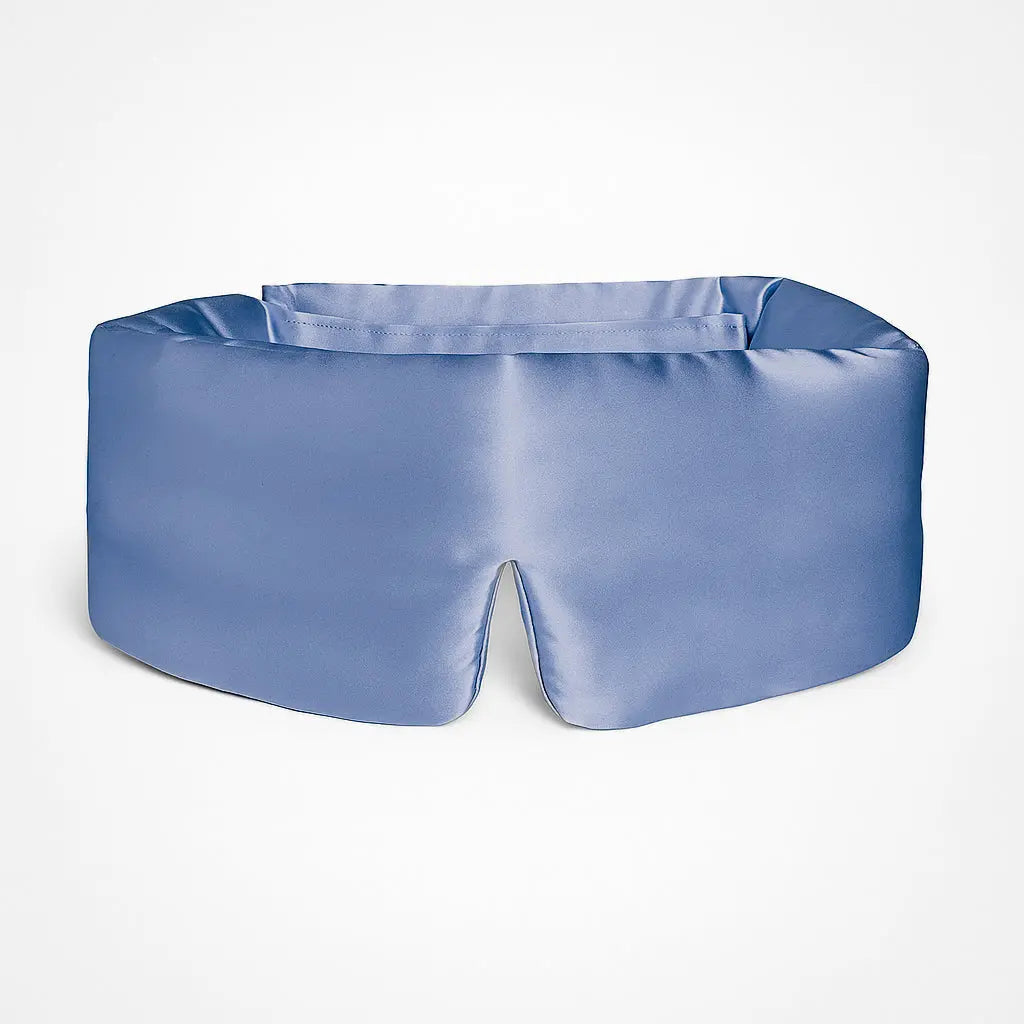 Silk Sleep Mask in Blue