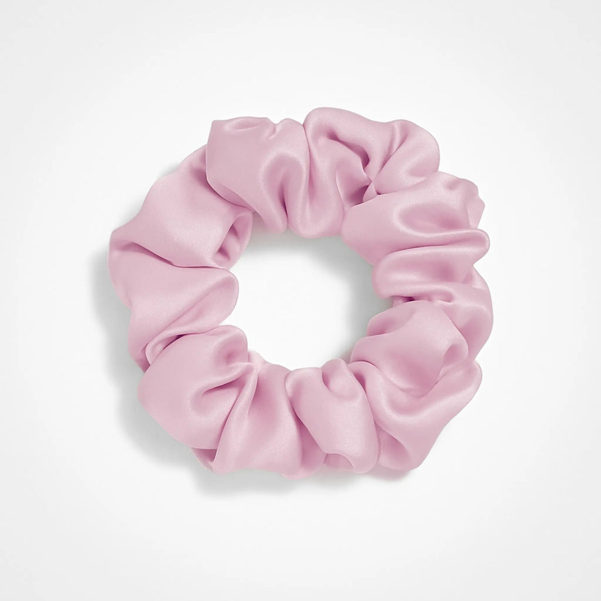 Silk Scrunchie in Pink
