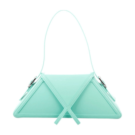 Bolso geométrico de diseño estructurado