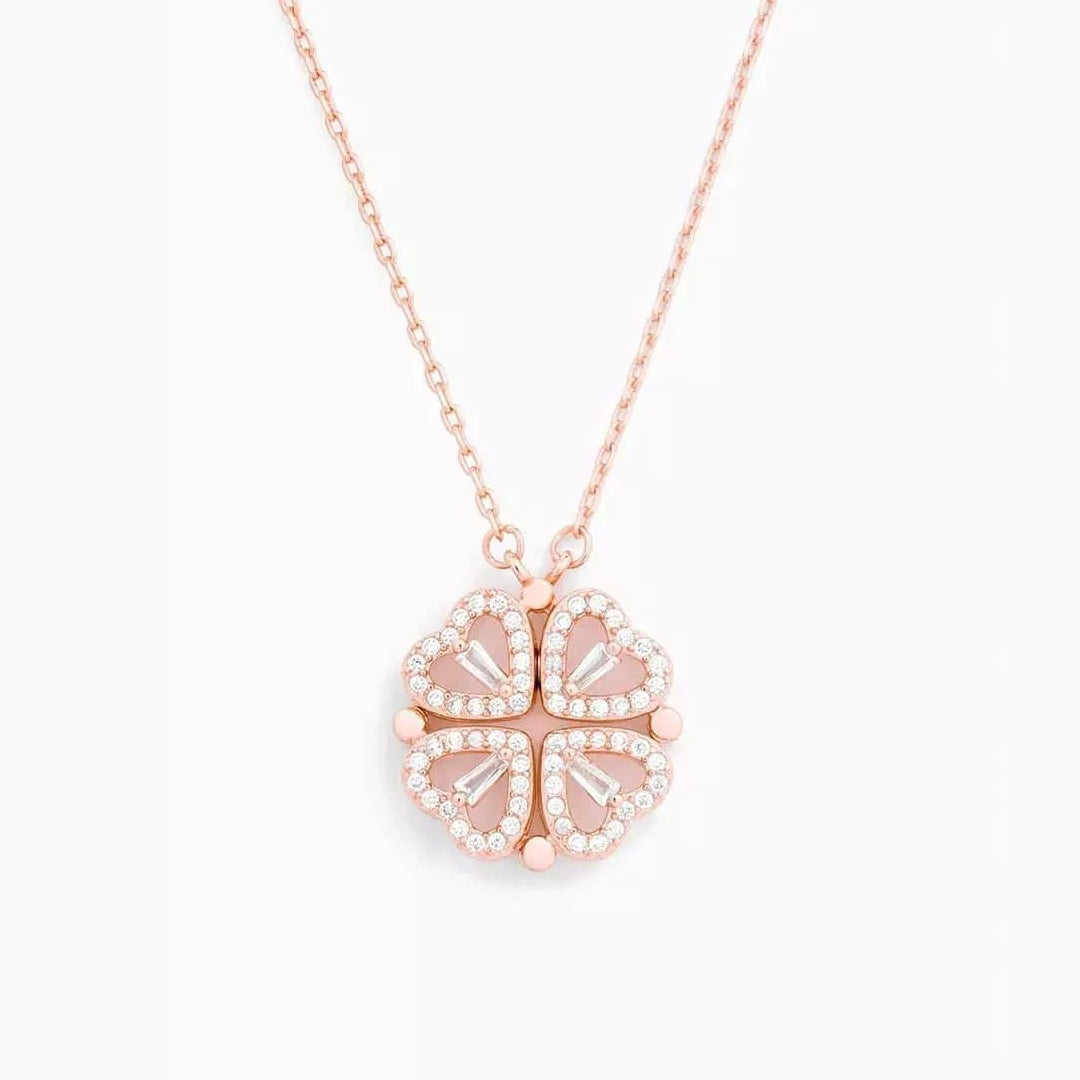 Collar corazón de la suerte