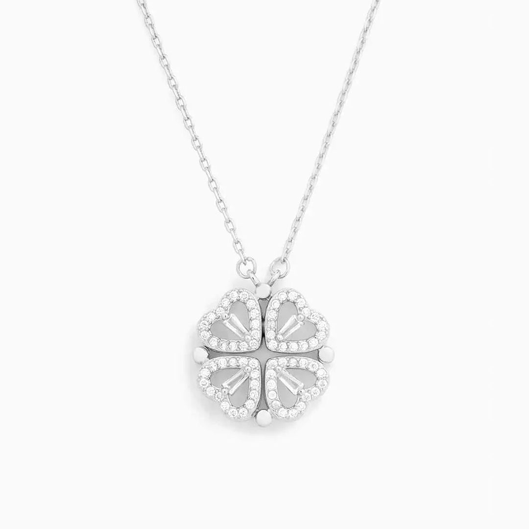 Collar corazón de la suerte