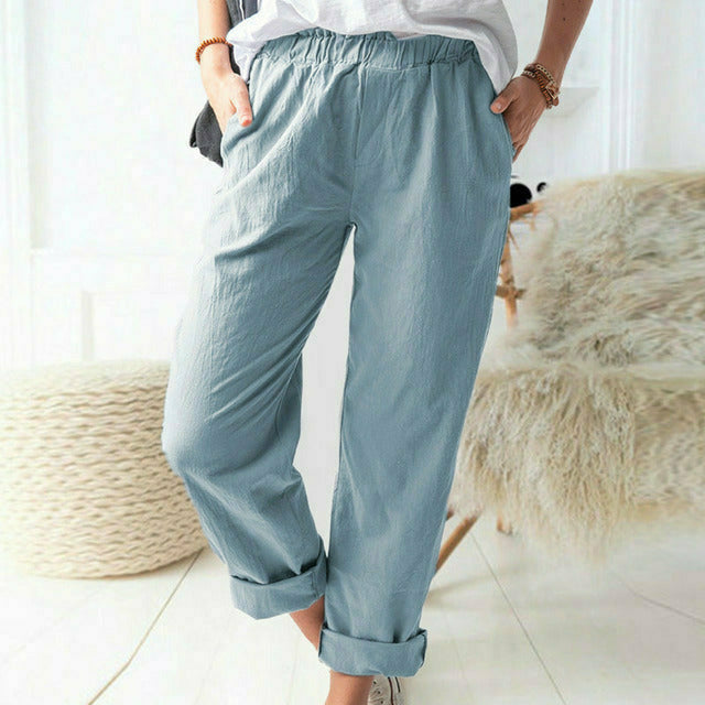 Pantalón de estructura suave