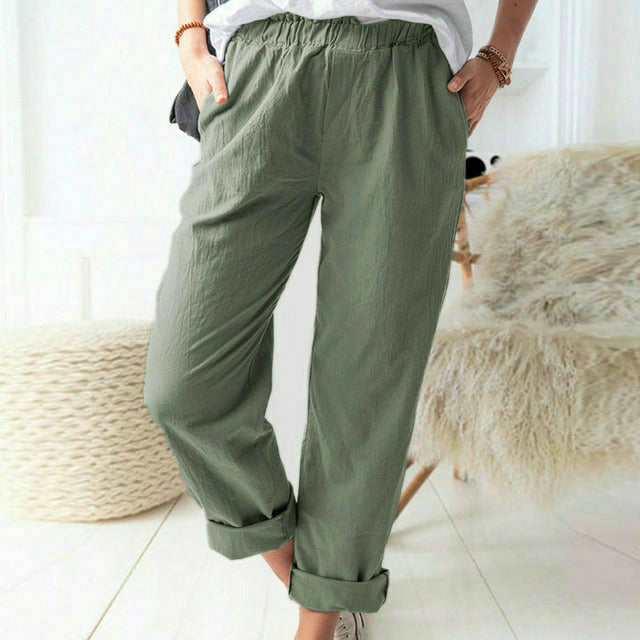 Pantalón de estructura suave