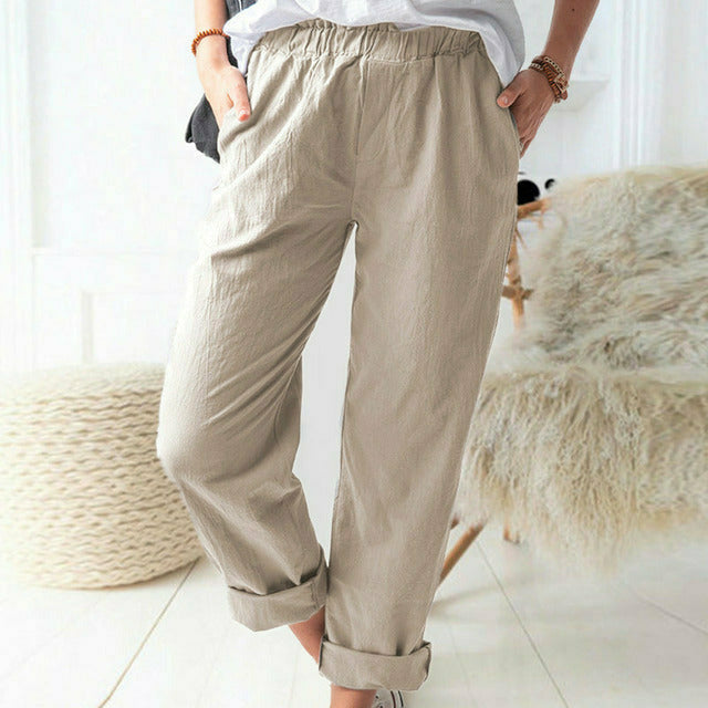 Pantalón de estructura suave