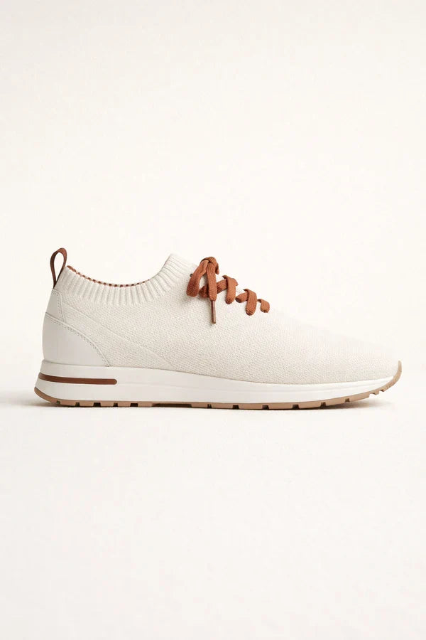 Active Knit Sneaker Light Ivory | Lightweight Knit Sneaker