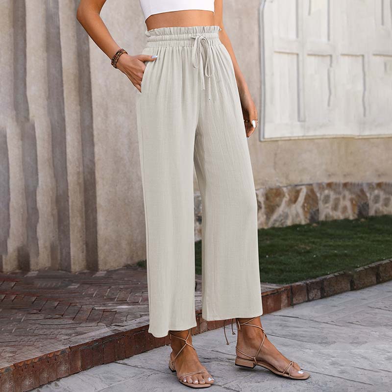 Pantalón ligero de corte relajado