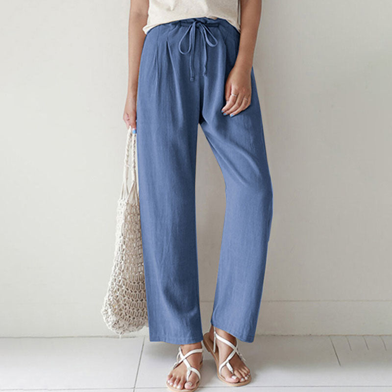 Pantalón holgado con cintura ajustable