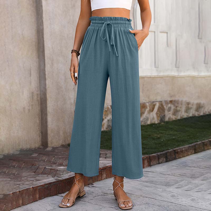Pantalón ligero de corte relajado