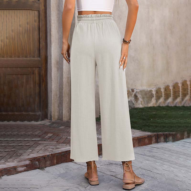 Pantalón ligero de corte relajado
