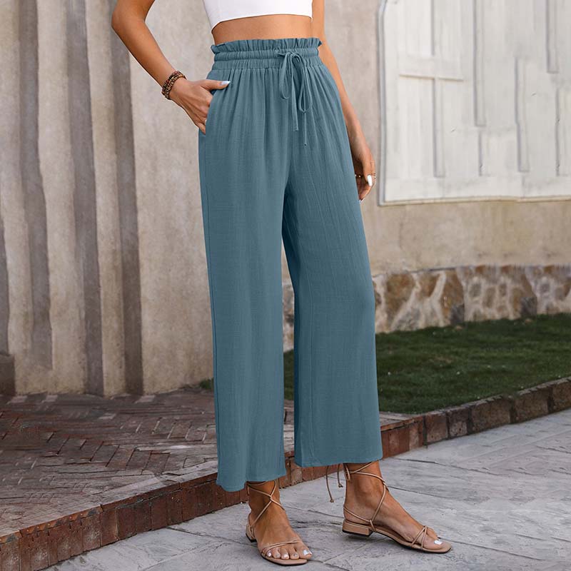 Pantalón ligero de corte relajado