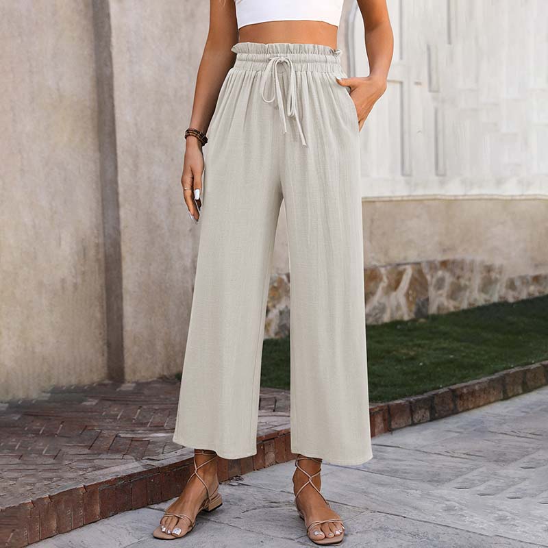 Pantalón ligero de corte relajado