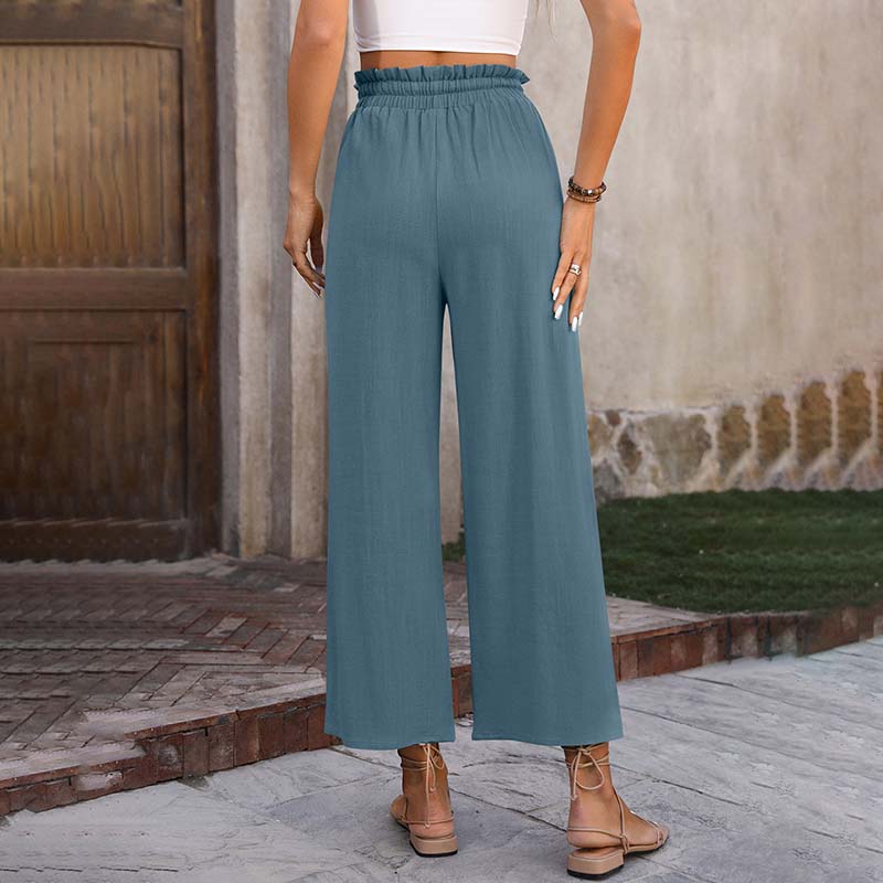 Pantalón ligero de corte relajado
