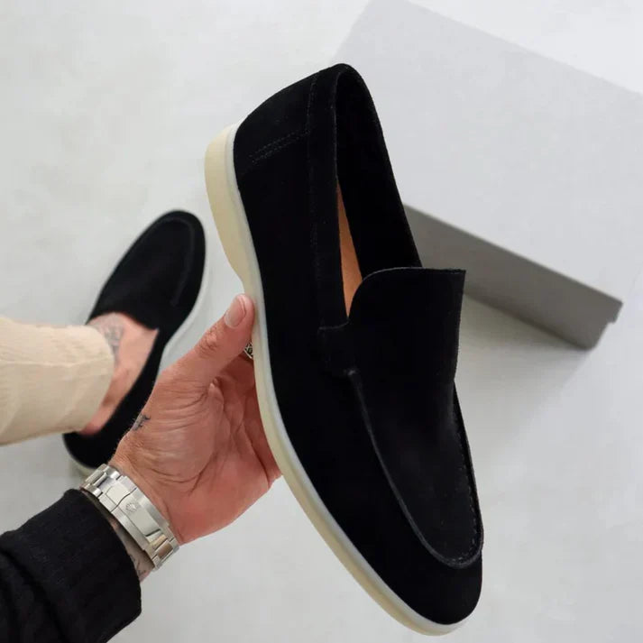 Elegant Suede Loafers | Classic Slip-On Loafers