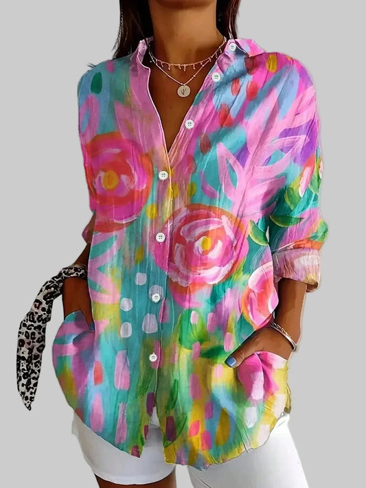 Blusa de diseño colorido