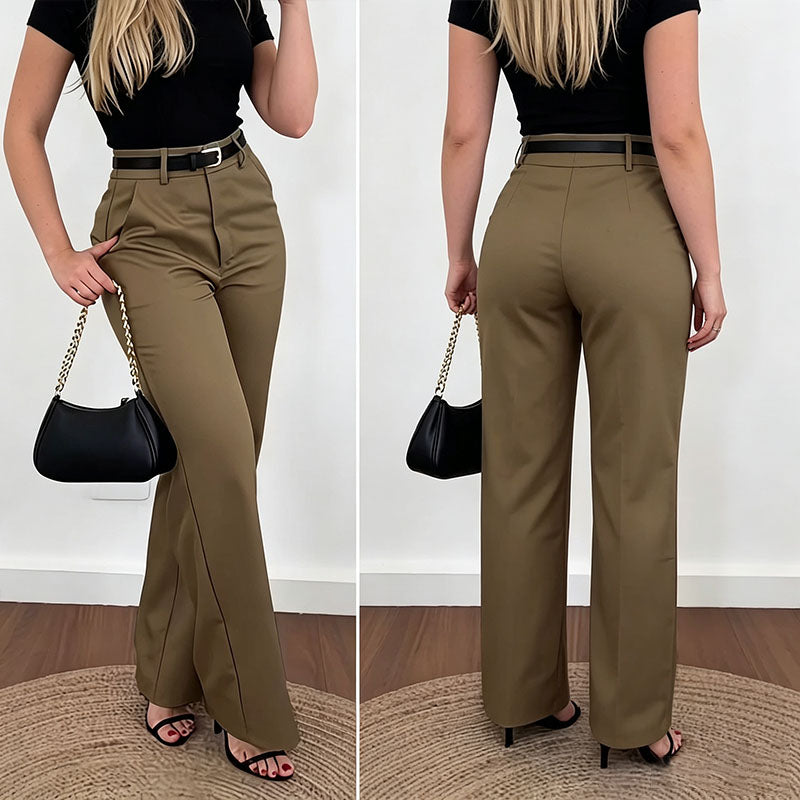 Pantalón de cintura alta