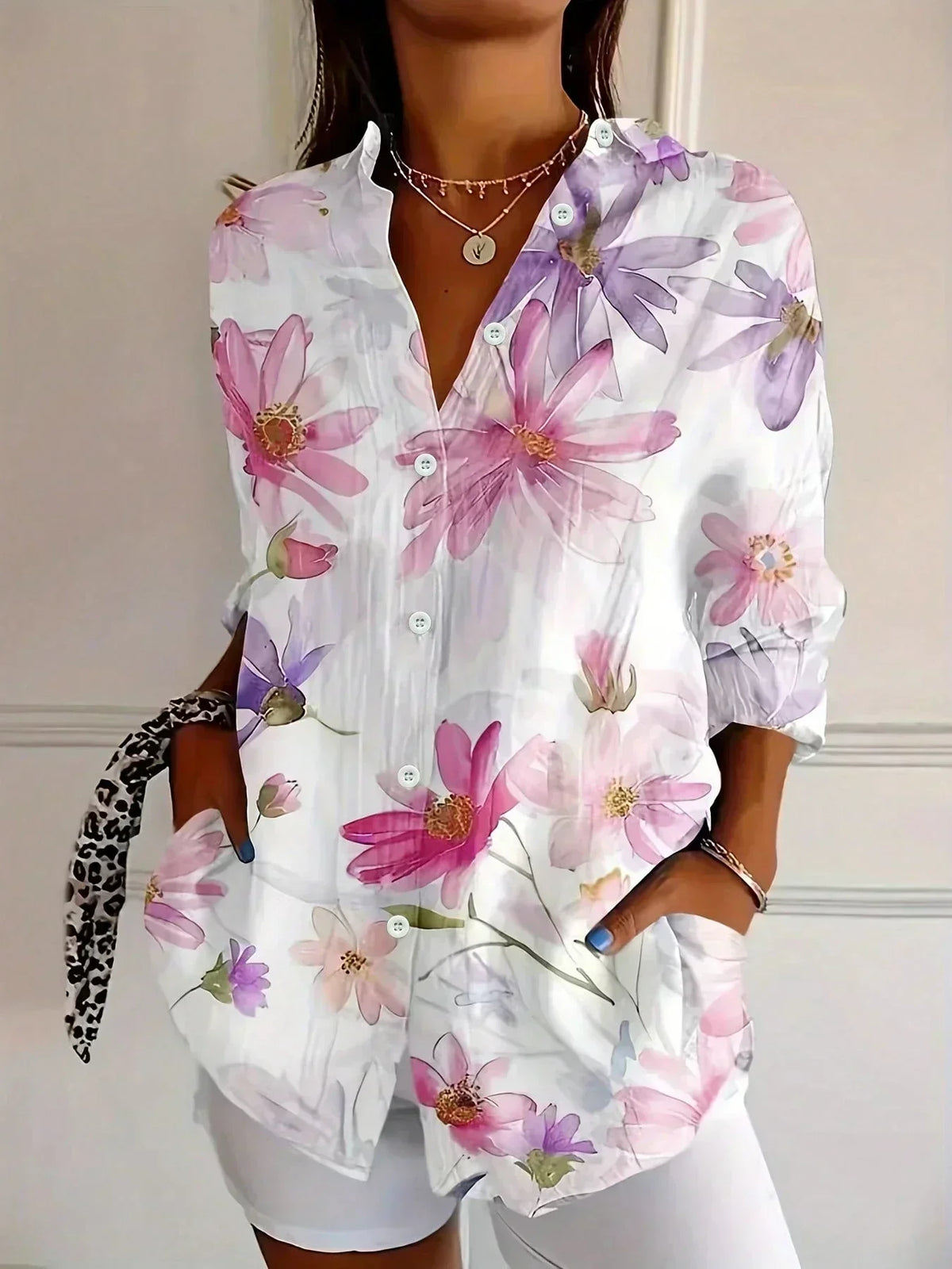 Blusa de diseño colorido