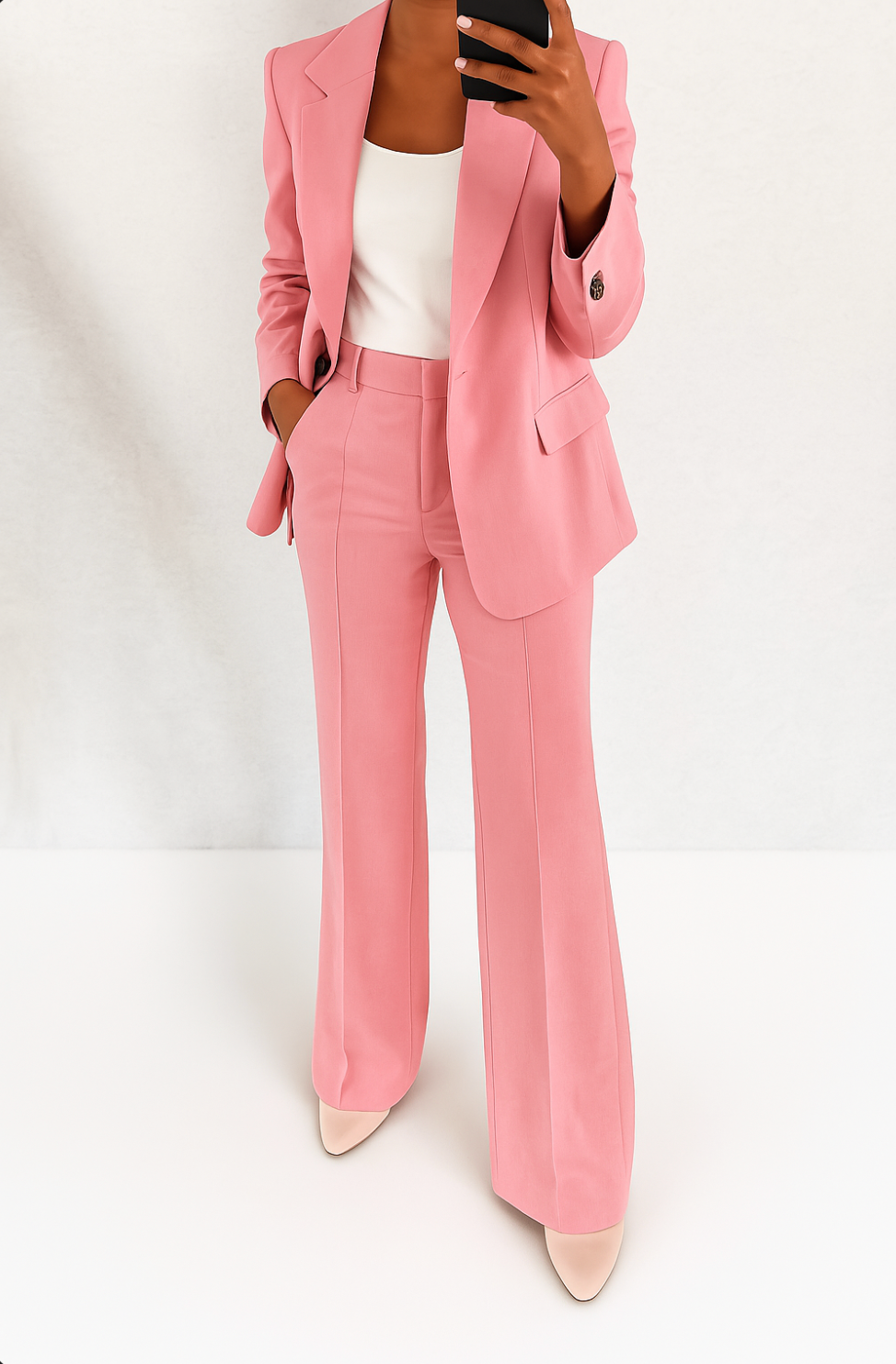 Traje de dos piezas para mujer
