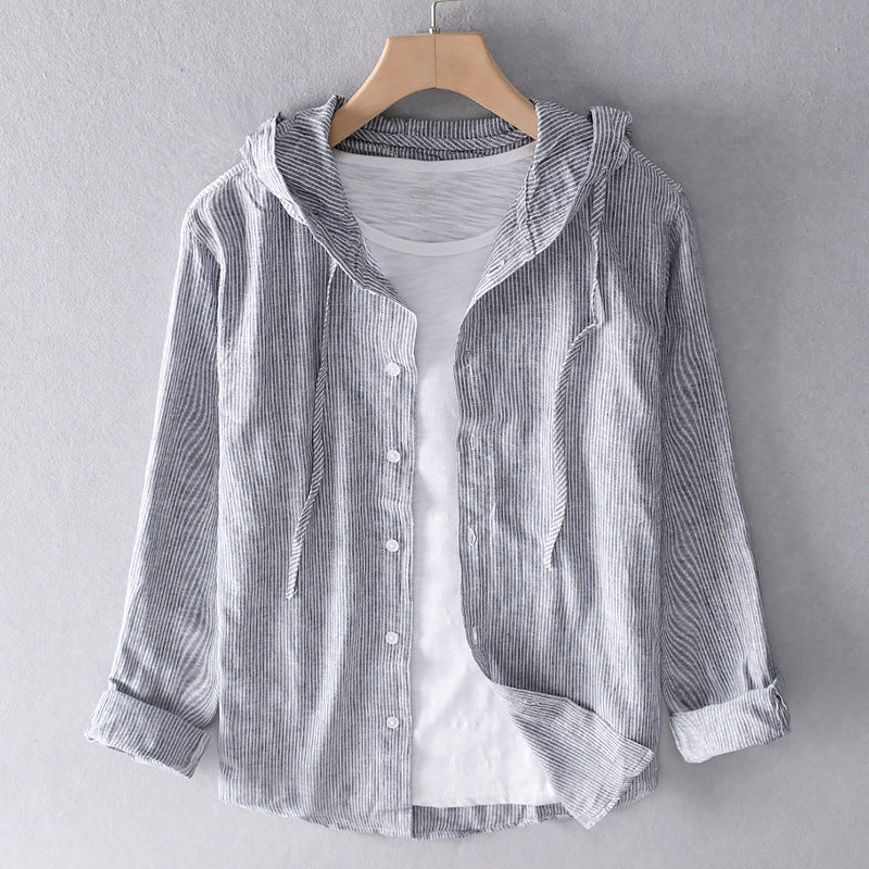 Sudadera de algodón con capucha