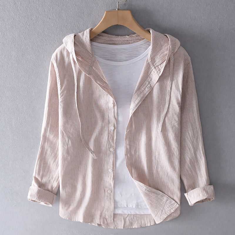 Sudadera de algodón con capucha