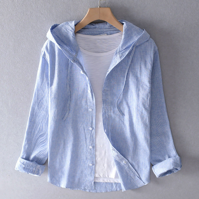 Sudadera de algodón con capucha