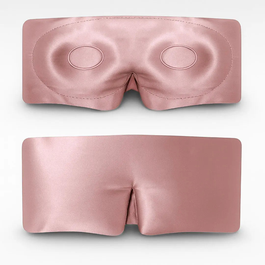 Silk Lash Sleep Mask in Rose Gold