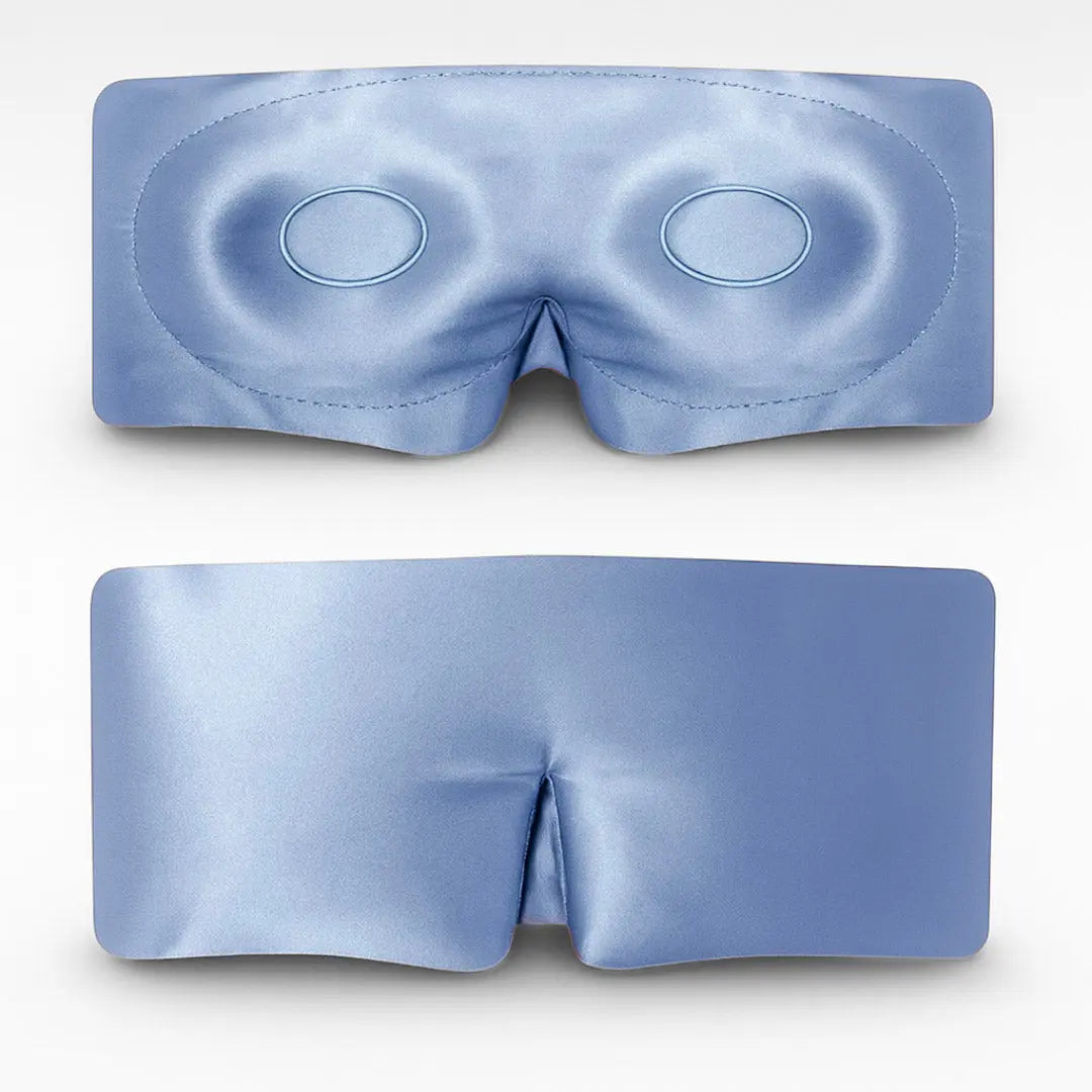 Silk Lash Sleep Mask in Blue