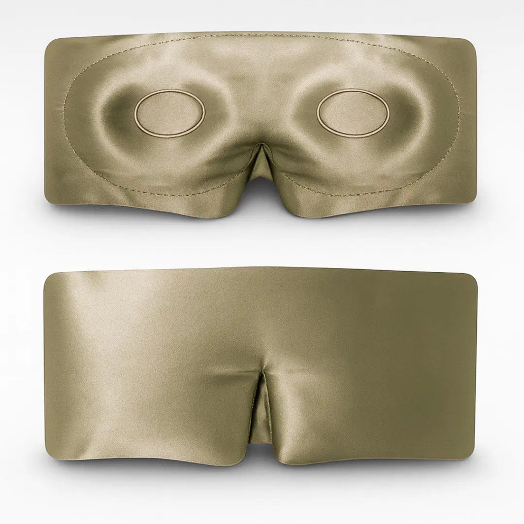 Silk Lash Sleep Mask in Beige