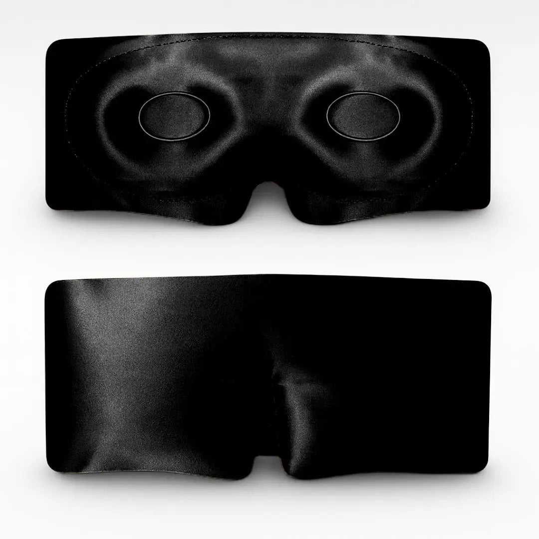 Silk Lash Sleep Mask in Black