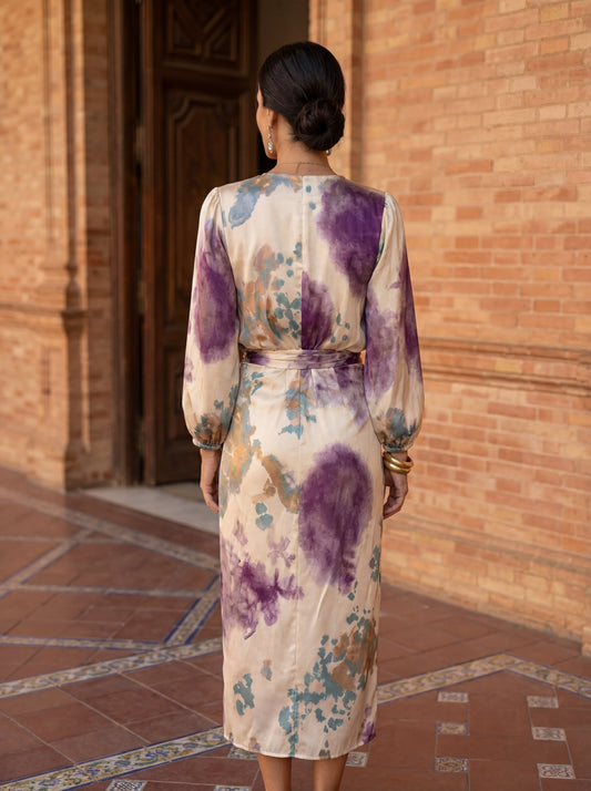 Valeria Vestido escote en V