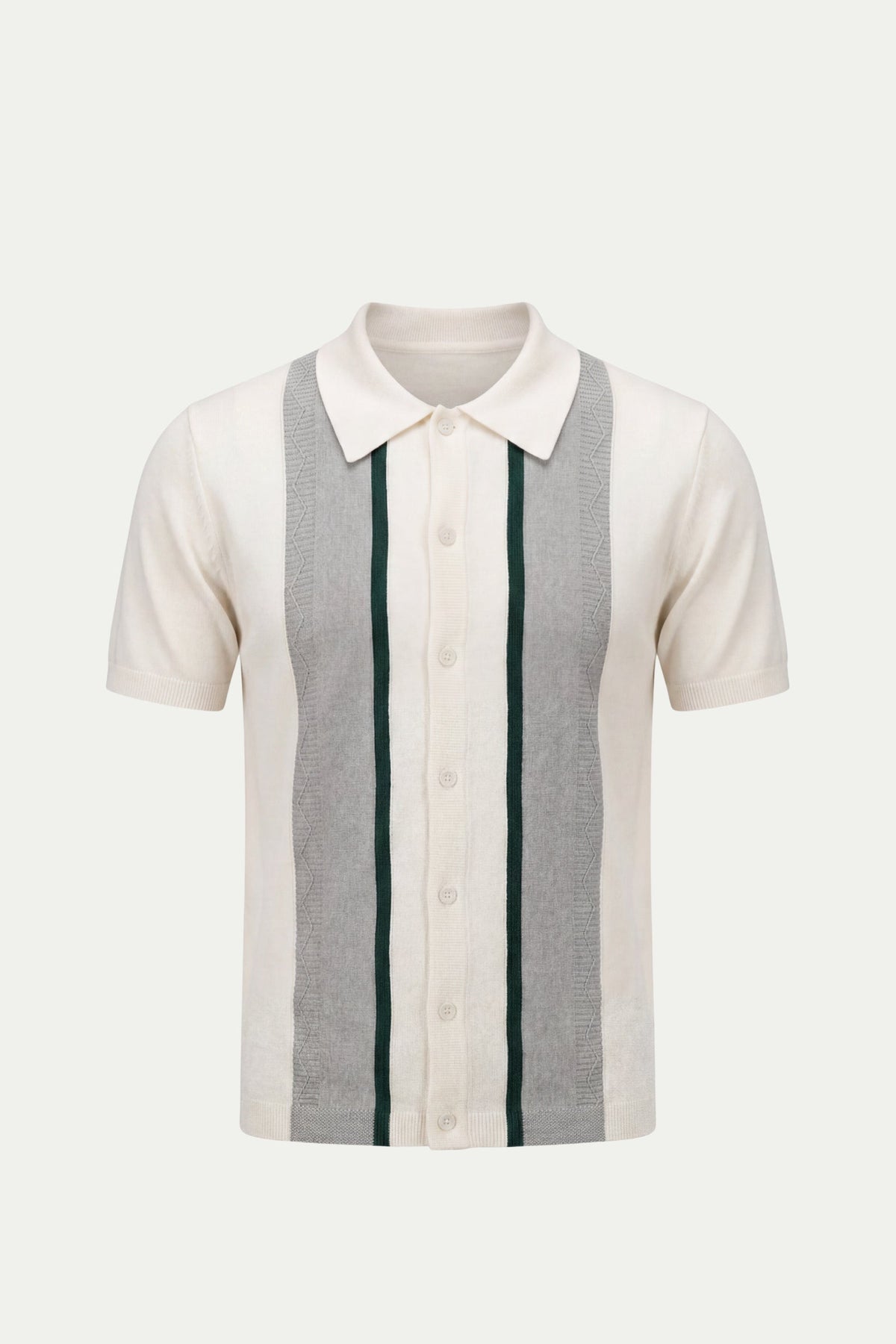 Valentieri Polo | Fine-Knit Button-Up Polo